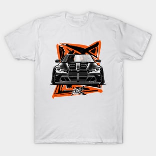 bmw m4 g82 competition black T-Shirt